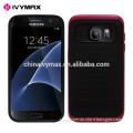Hot design para celulares for samsung galaxy s7 hybrid shockproof mobile phone case